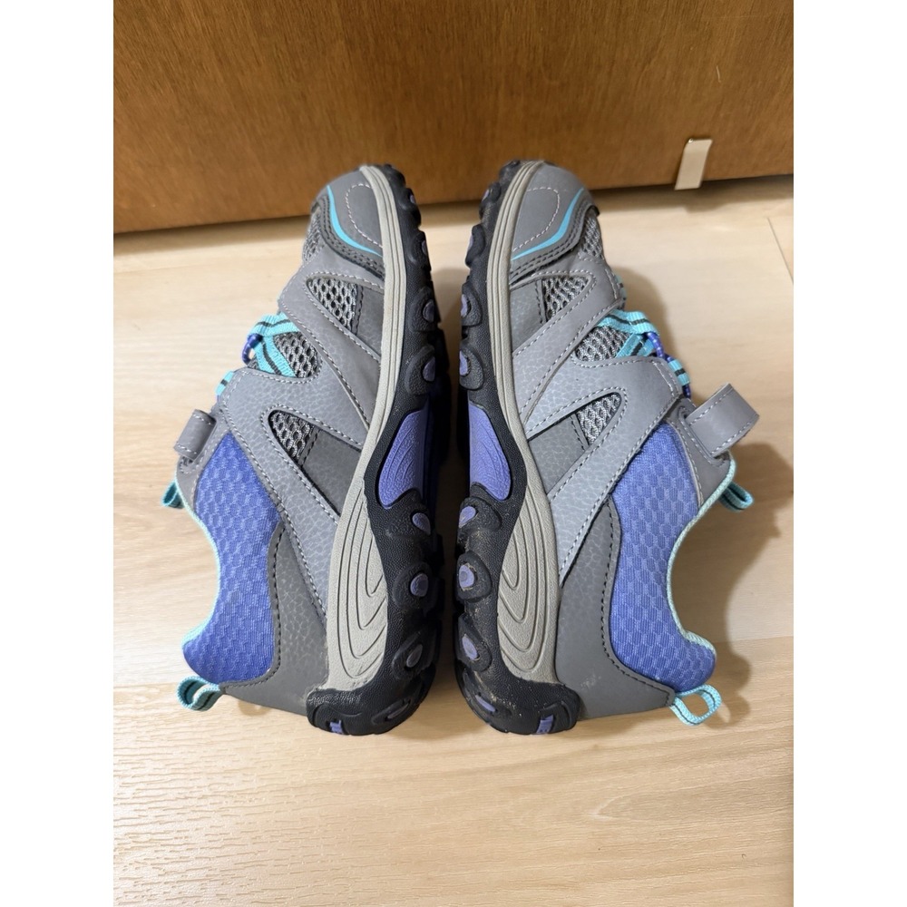 Merrell Big Kid Trail Quest Hiking Sneakers Grey Blue MY57111 Size 2 - Picture 5 of 7